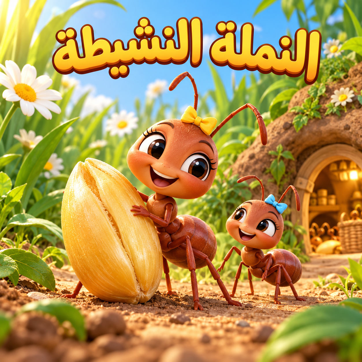 قصة النملة النشيطة